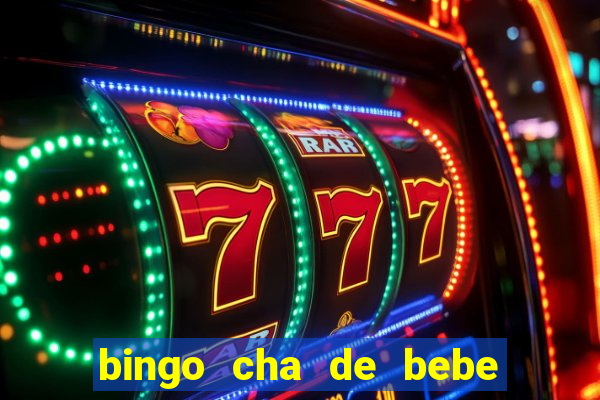 bingo cha de bebe cartelas para imprimir